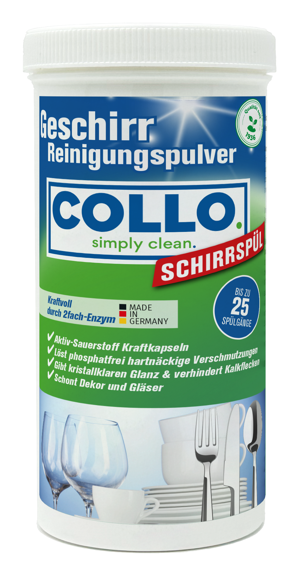 Schirrspül - Geschirrspülpulver / Spülmaschinenpulver - 200 g