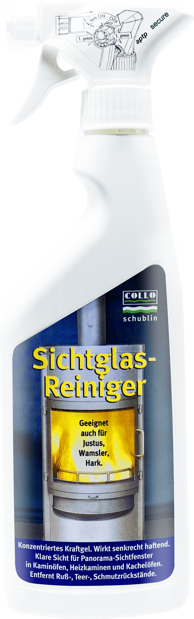 Kaminschreibenreiniger / Kaminglasreiniger