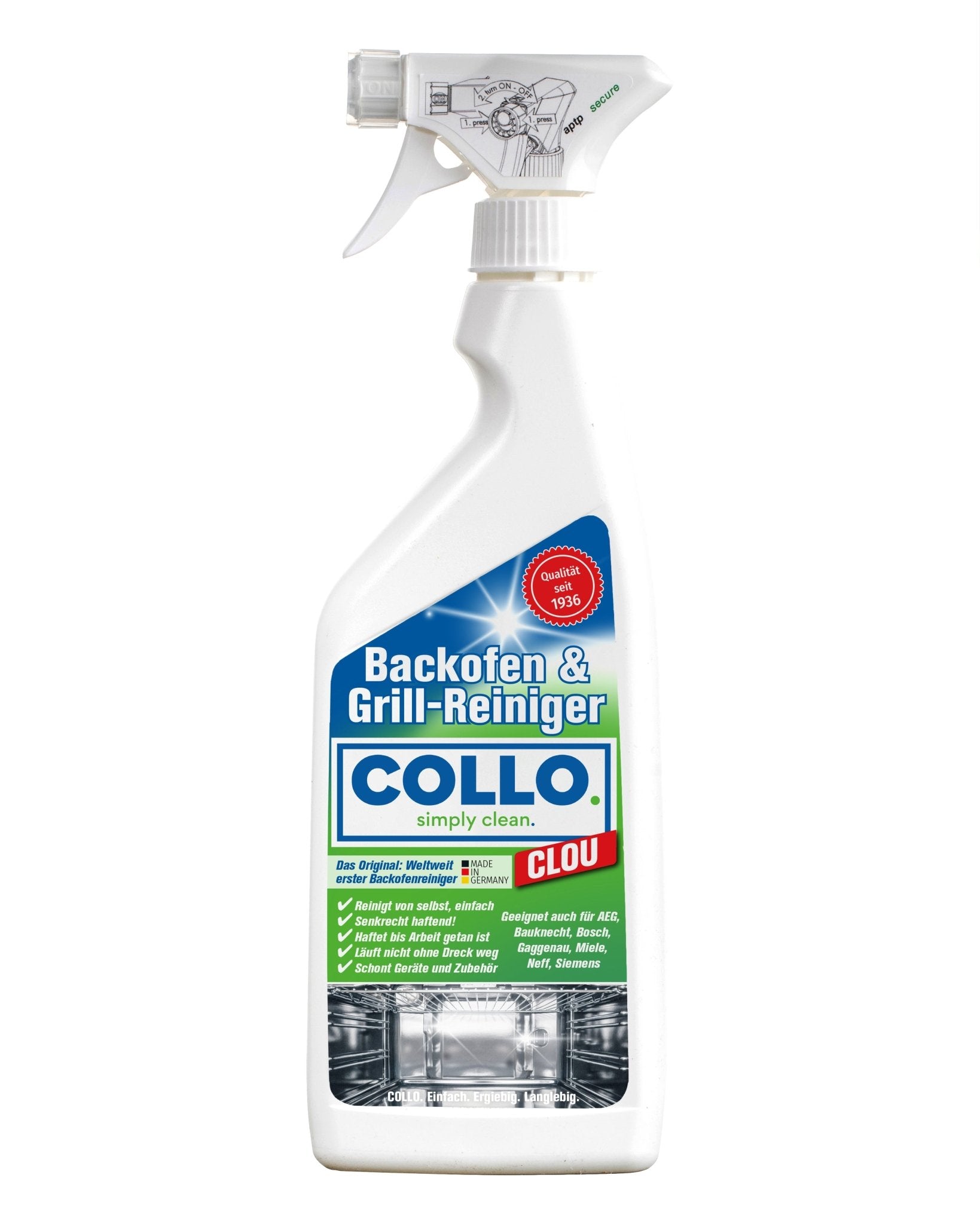 Clou - Backofen- und Grillreiniger Clou - Backofen- und Grillreiniger