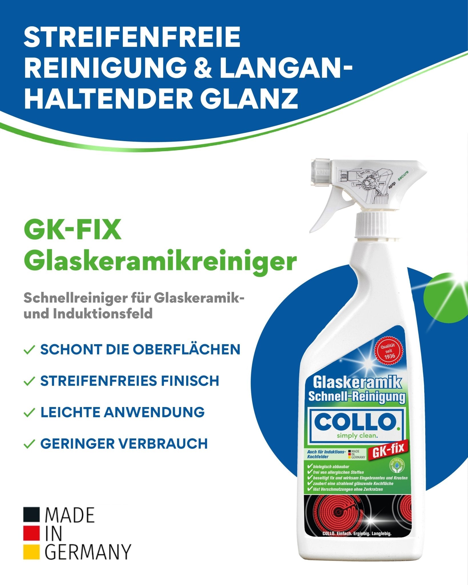 GK-Fix - Glaskeramik Schnellreiniger