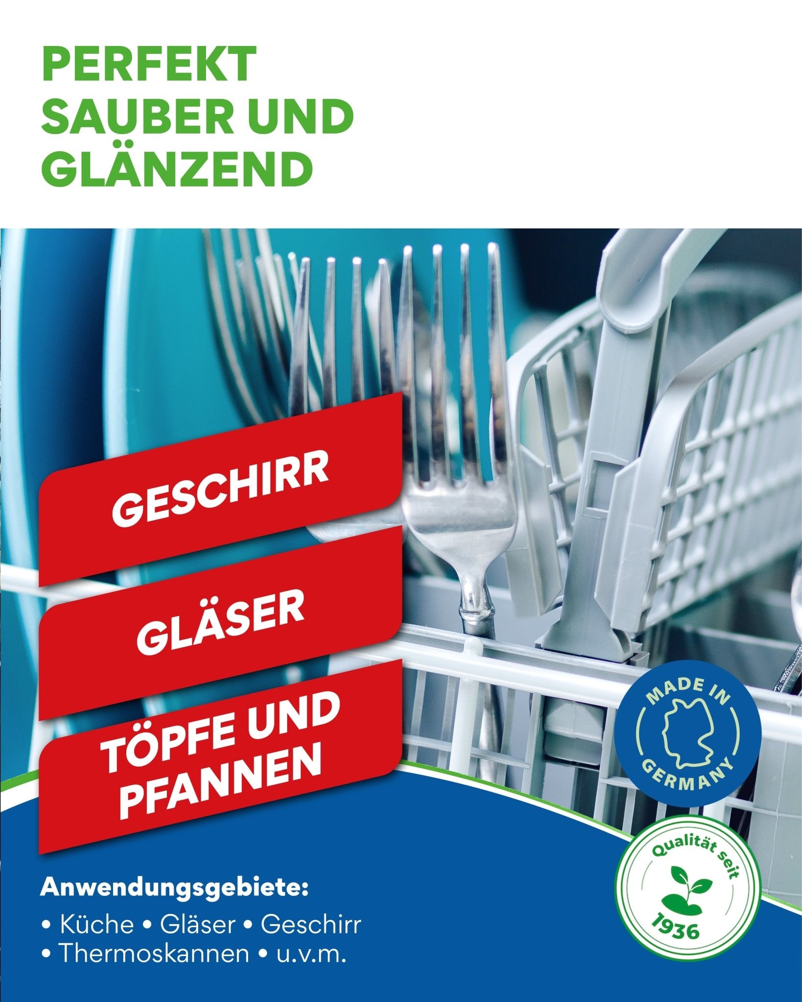 Schirrspül - Geschirrspülpulver / Spülmaschinenpulver - 2 kg Schirrspül - Geschirrspülpulver / Spülmaschinenpulver - 2 kg