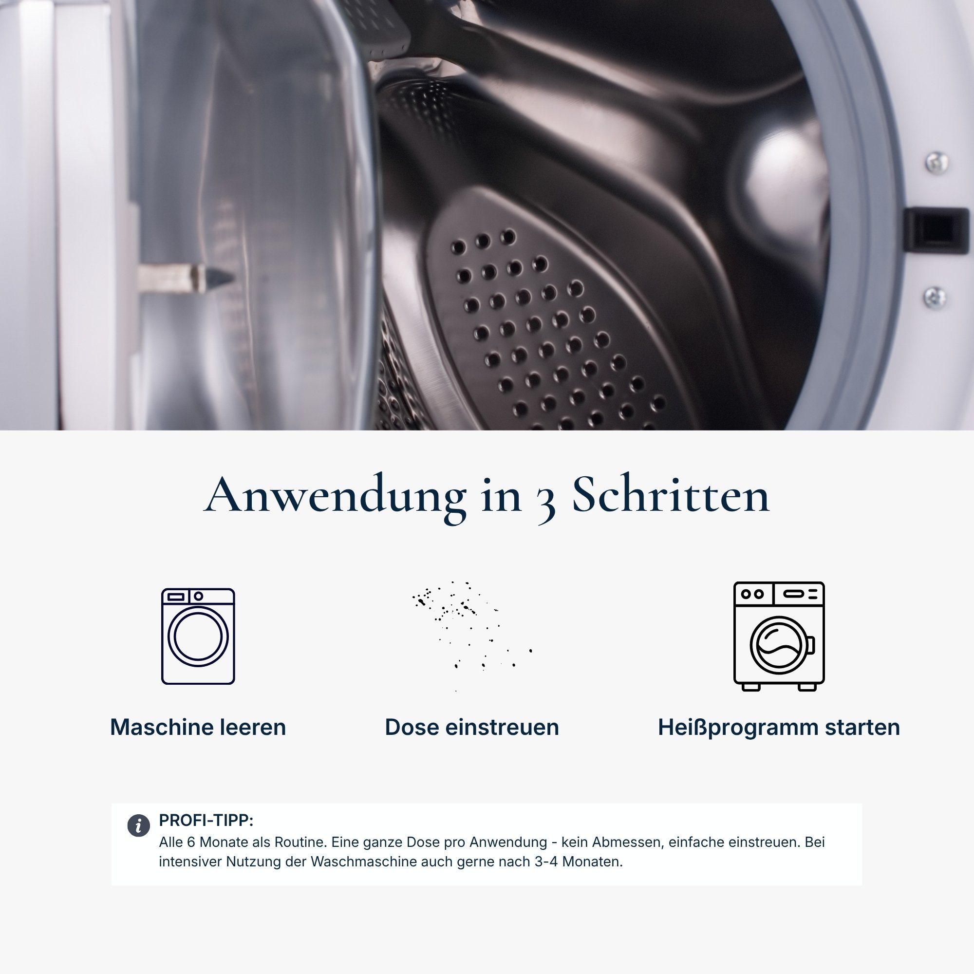 Damit - Waschmaschinenentkalker
