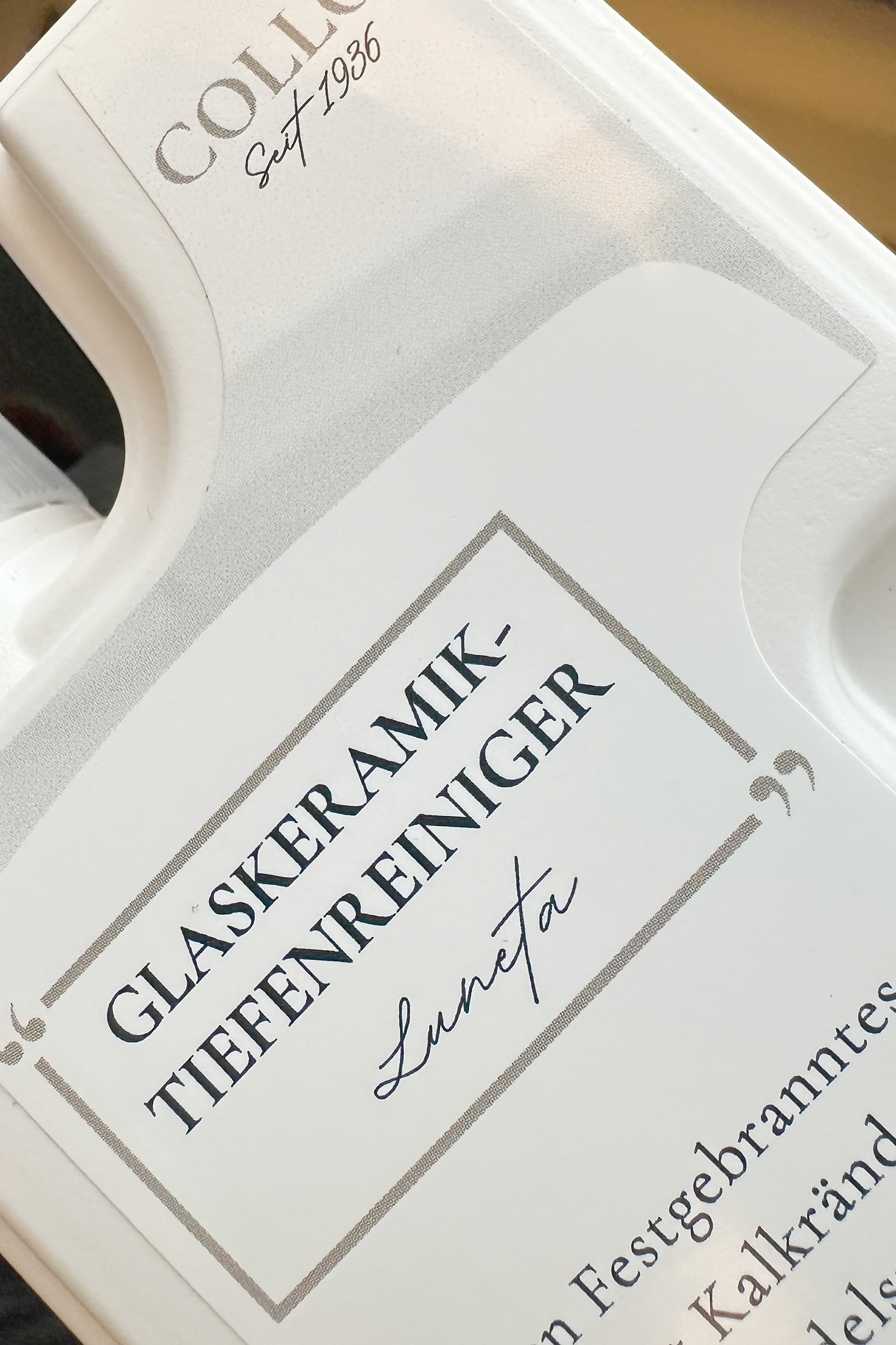 Luneta - Glaskeramik- und Ceranfeldreiniger | Edelstahlpflege