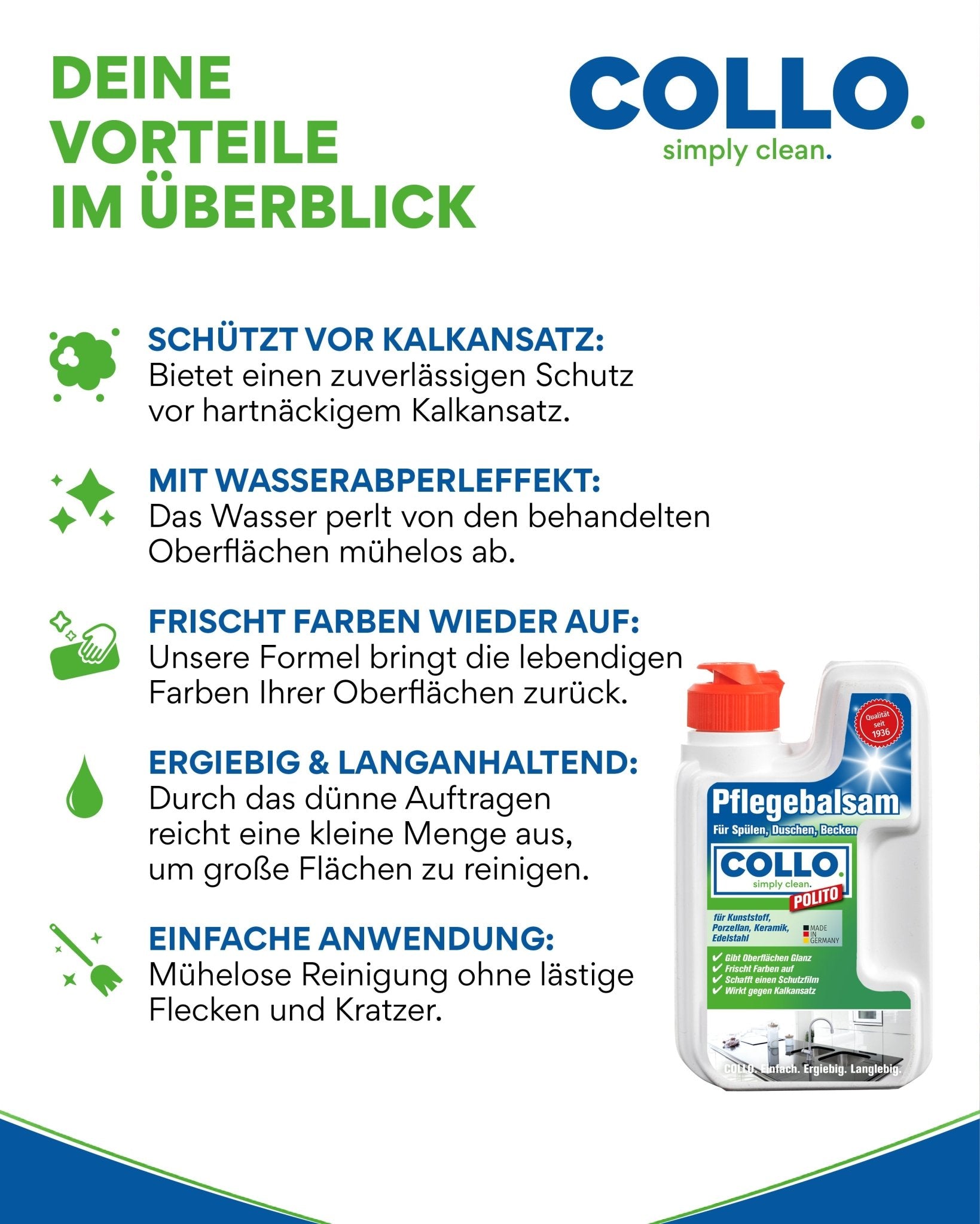 Polito - Spülbecken- & Keramik-Politur für Küche & Bad Polito - Spülbecken- & Keramik-Politur für Küche & Bad