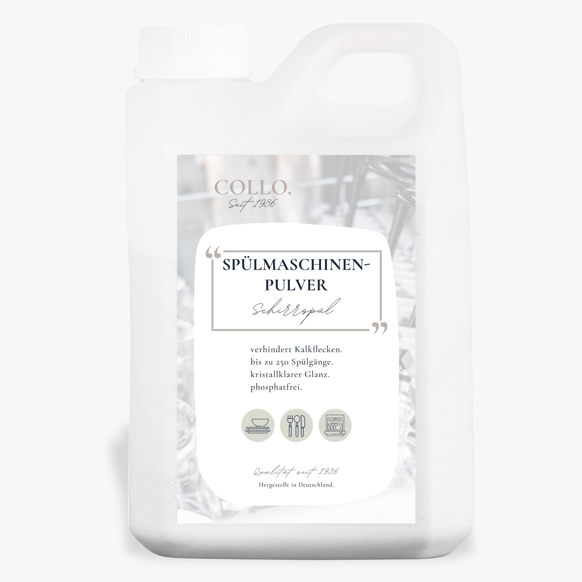 Schirrspül - Geschirrspülpulver / Spülmaschinenpulver - 2 kg