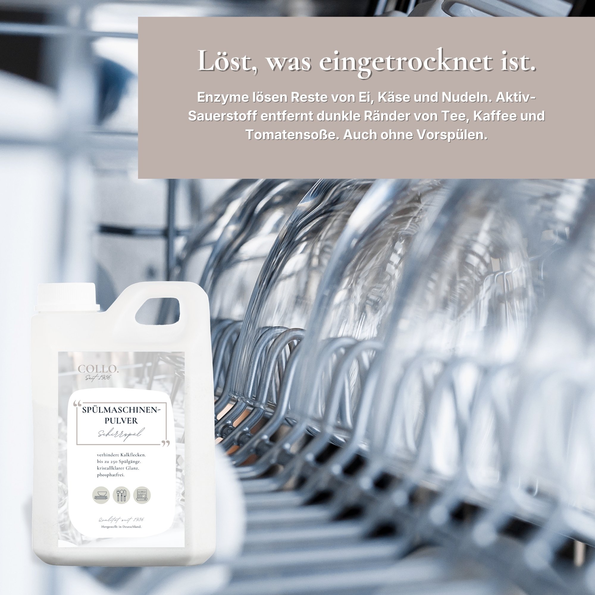 Schirrspül - Geschirrspülpulver / Spülmaschinenpulver - 2 kg