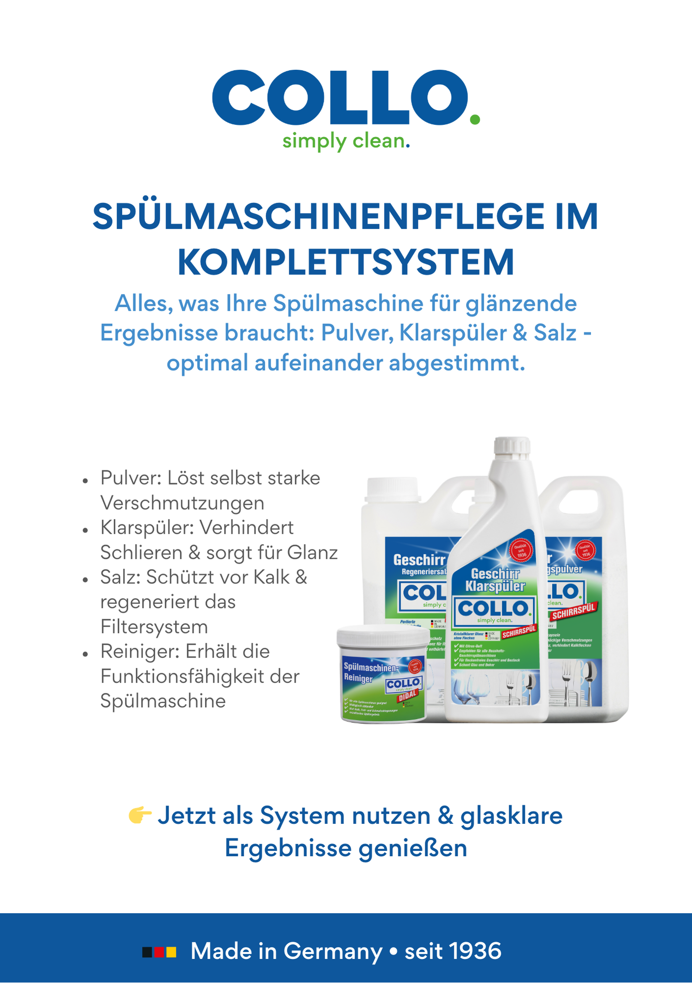 POS Infotafel - Spülmaschinen POS Infotafel - Spülmaschinen