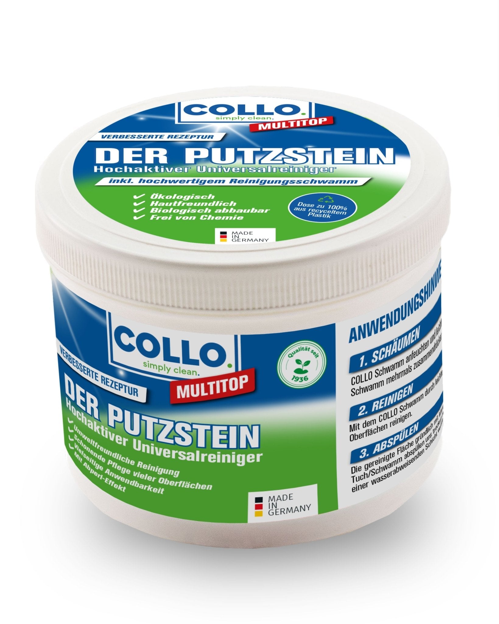 Multitop - Bio Putzstein | Nachhaltiger Universal Allzweckreiniger Multitop - Bio Putzstein | Nachhaltiger Universal Allzweckreiniger